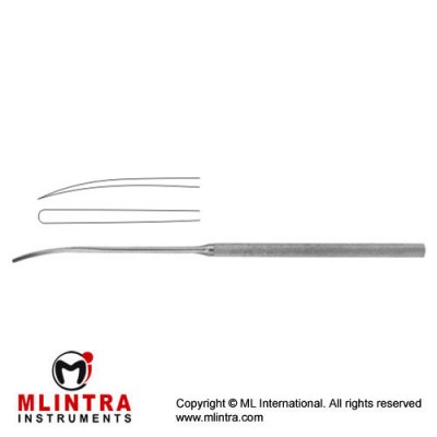 Intima Spatula Blunt Stainless Steel, 21.5 cm - 8 1/2"